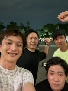ランニング部　皇居ラン　2024年7月