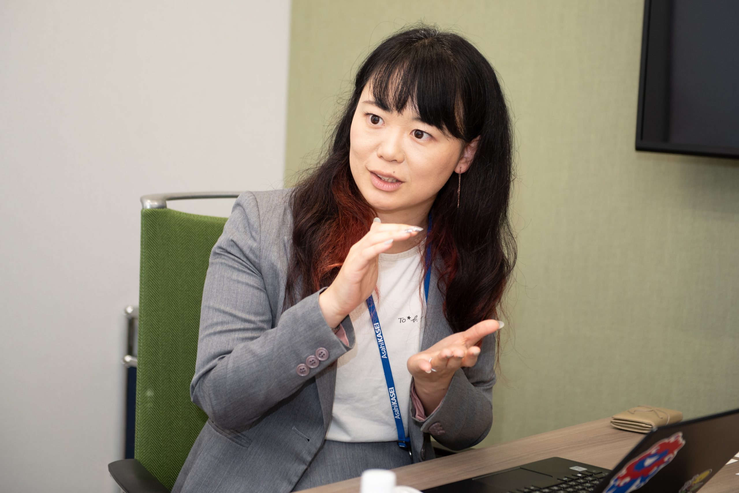 企画推進グループグループ長内村さんの写真