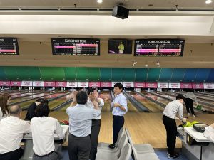 新入社員歓迎と気持ちよく体を動かすコミュニケーションスポーツ大会を開催しました。